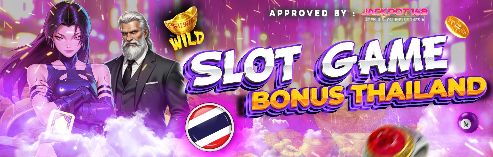 Jackpot168 Up Banner Slot Online